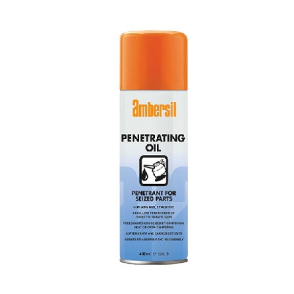 PENETRATING OIL. Aceites Aflojatodo para piezas agarrotadas. 400ml. AMBERSIL