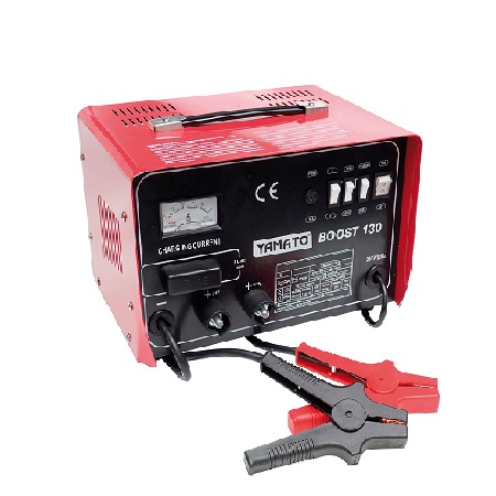 Cargabaterias Boost-130 Con Arrancador 12/24V 120-320 Amperios. YAMATO